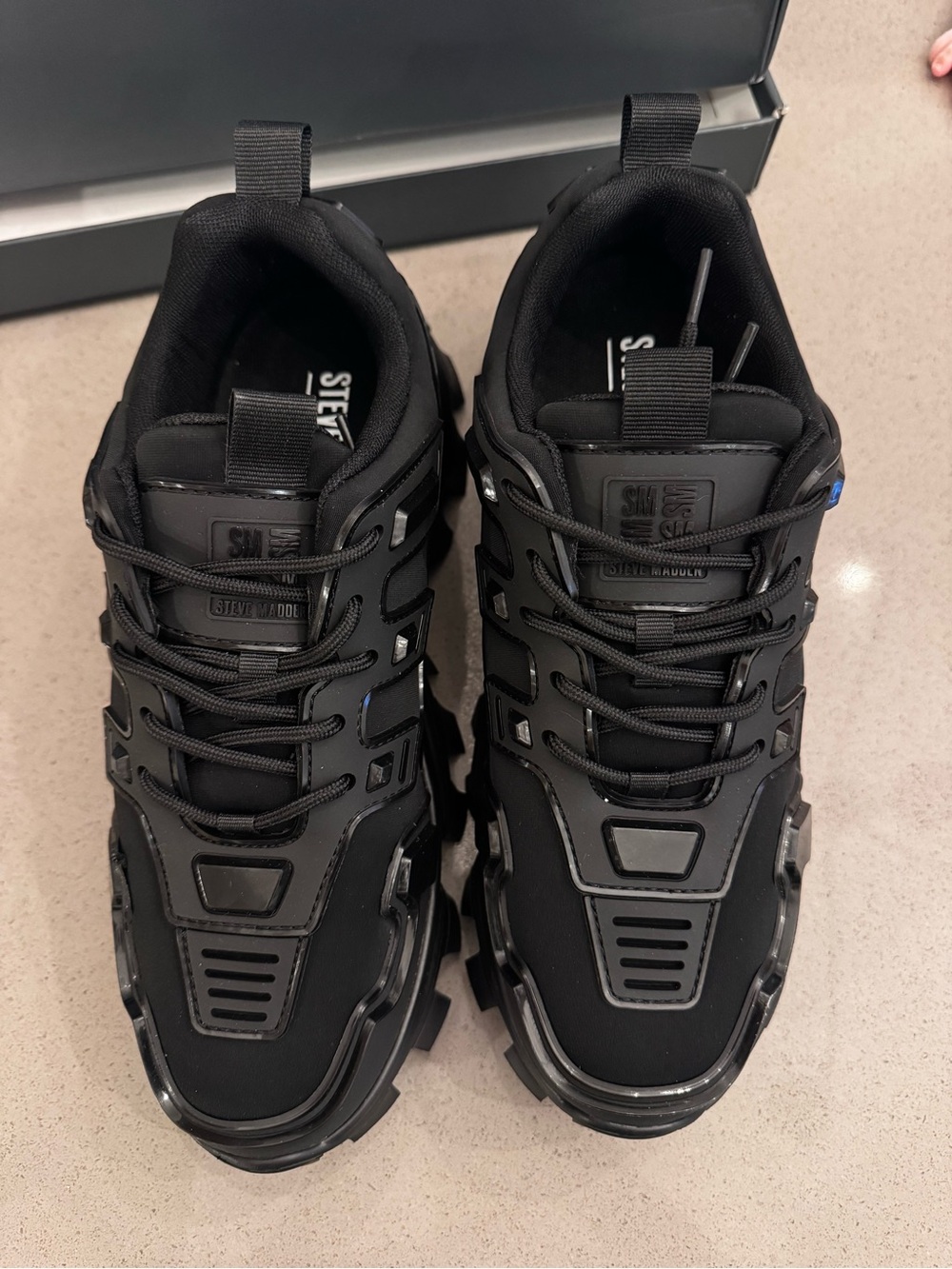 Steve Madden Men's PONCE BLACK Sneakers